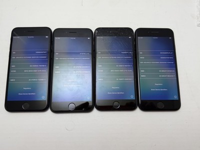 Lot of 4 - Apple iPhone SE (2nd & 3rd Gen) - For Parts or Not Working - READ!