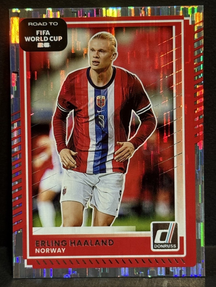 2025-26 Donruss Road To FIFA World Cup Norway Erling Haaland