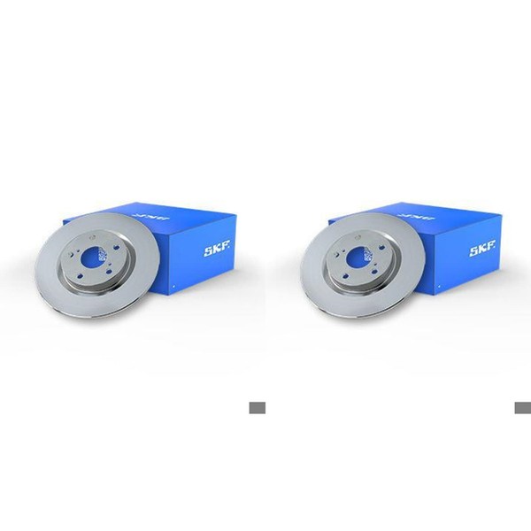 2X SKF Bremsscheiben 304Mm Passend FüR Land Rover Discovery Range-image