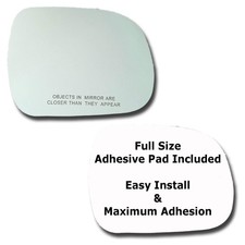 Passenger Side Mirror Replacement Glass Full Pad for 05-11 Toyota Tacoma