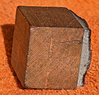 Norfolk & Western Railway SAFETY FIRST N&W Railroad Stamp Wooden Block Ink Press — photo 4