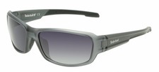 Timberland TB7231 Unisex Oval Designer Sunglasses Grey/Smoke Grey Polarized 62mm