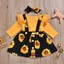 thumbnail 3 - Newborn Baby Girl Floral Dress Clothes Ruffle Romper Tops Skirt Outfits 3Pcs Set