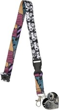 Nightmare Before Christmas Jack  Sally Lanyard