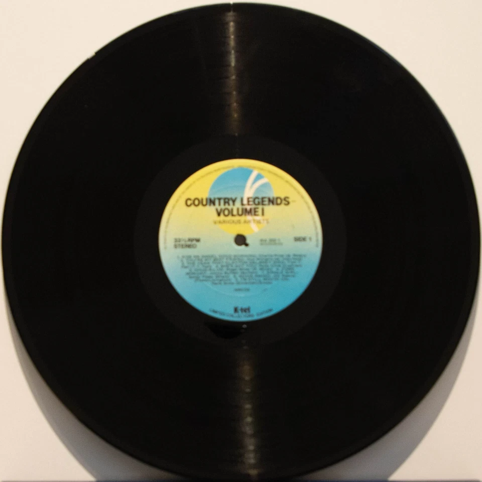 COUNTRY LEGENDS VOL. I - VARIOUS - Vinyl LP - K-tel - 1982 - VG (1693) - Image 2 of 4