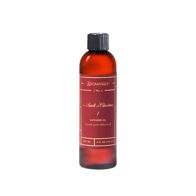 Aromatique SMELL OF CHRISTMAS Reed and Ceramic Diffuser Oil Refills - 4oz