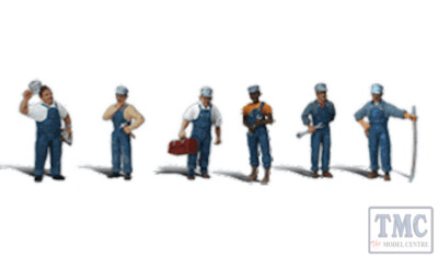 A2721 Woodland Scenics bemalte Figuren O Zug Mechaniker