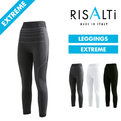Pantaloni Termici Unisex Extreme - Leggins Invernali Tecnici Traspiranti Made In Italy - Foto 3