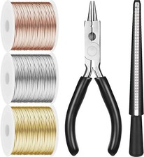 Jewelry Wire for Making 182022 1 mm 25 m , Gold, Silver, Rose Gold