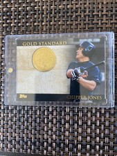 2012 Topps Baseball CHIPPER JONES #GS-35 GOLD STANDARD 400 Home Runs