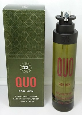 QUO MEN COLOGNE 90ML (3 OZ) BY Z3 BRAND NEW IN THE BOX | eBay