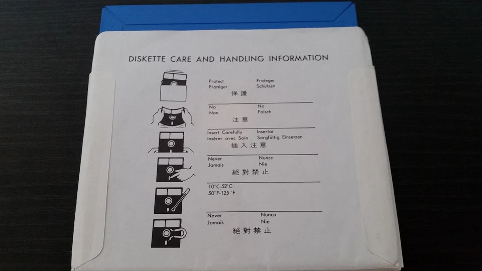 ACECAD D5.01 IBM PC 5 1/4 Zoll Disketten - Bild 2 von 2