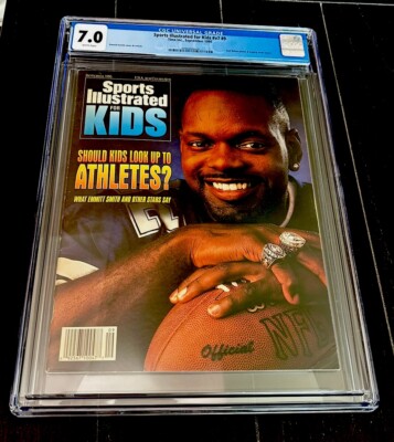 EMMITT SMITH RARE SPORTS ILLUSTRATED FOR KIDS SI 1995 COWBOYS CARDS CGC 7.0 | eBay EMMITT SMITH RARE SPORTS ILLUSTRATED FOR KIDS SI 1995 COWBOYS CARDS CGC 7.0 | eBay