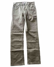 Levis 511 Pants Boys 14 Beige Jeans Khakis 27x27 Slim Fit Straight New