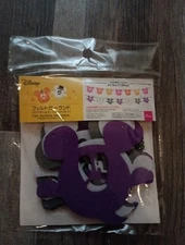 DAISO Japan Halloween Disney MICKEY Ghost FELT GARLAND