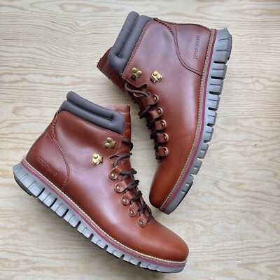 Cole Haan Zerogrand Mens Boots Waterproof British Tan  display picture 1