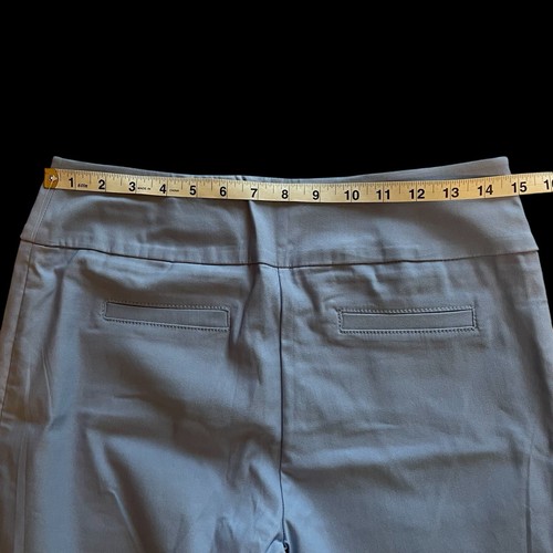 New Directions Größe 6 Kunst-Gesäßtaschen himmelblau Schlankmacher Stretch weich Karriere - Bild 11 von 17
