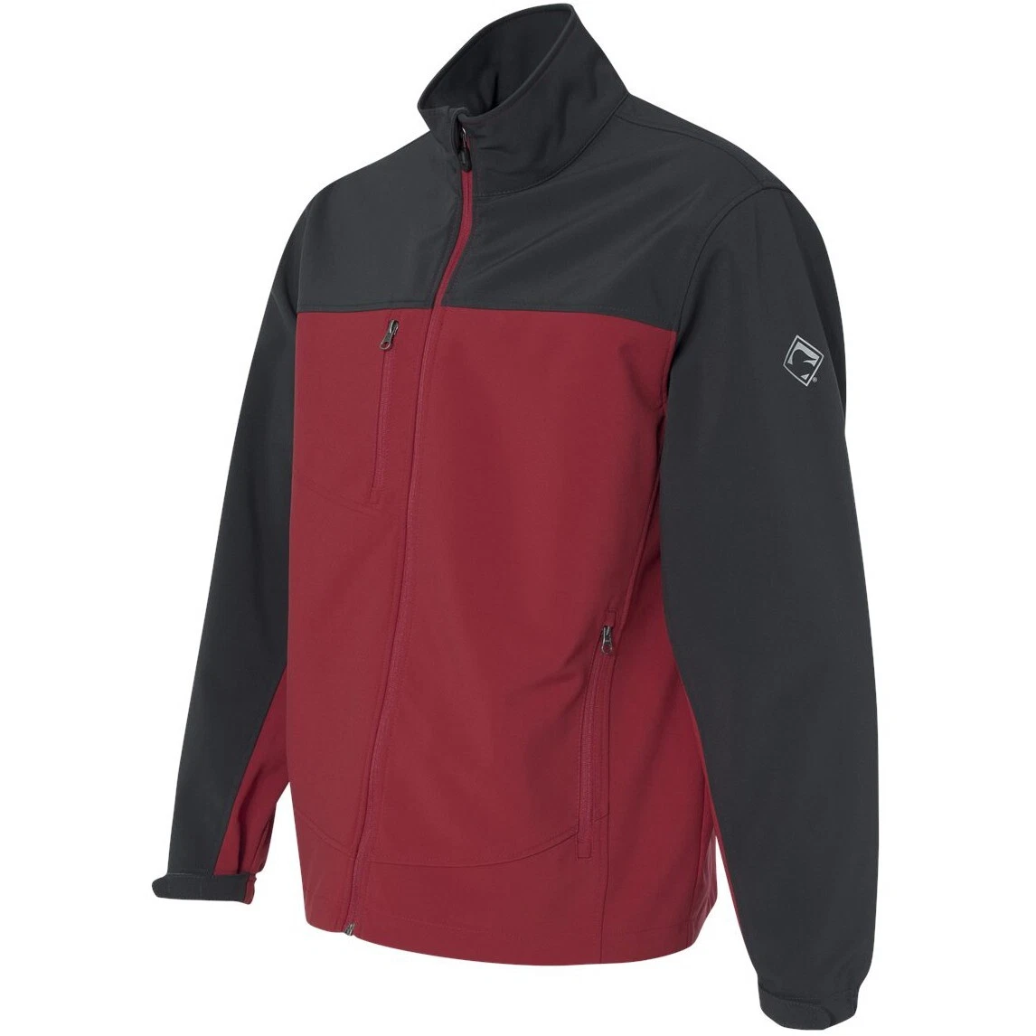 Dri-Duck Men's #5350 Motion Soft Shell Windbreaker - Red/Charcoal - NWT - Size L