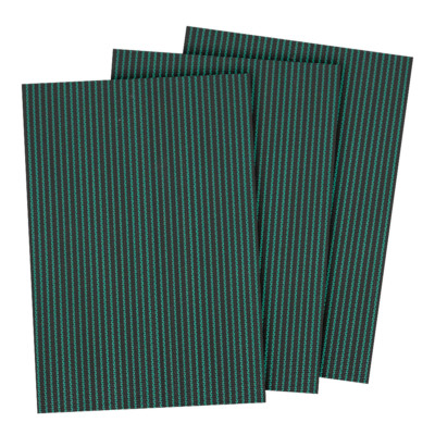 Sun Solutions Swimming Pool 5.5'' x 8'' Green Safety Cover Saver Patch - 3 Sheets