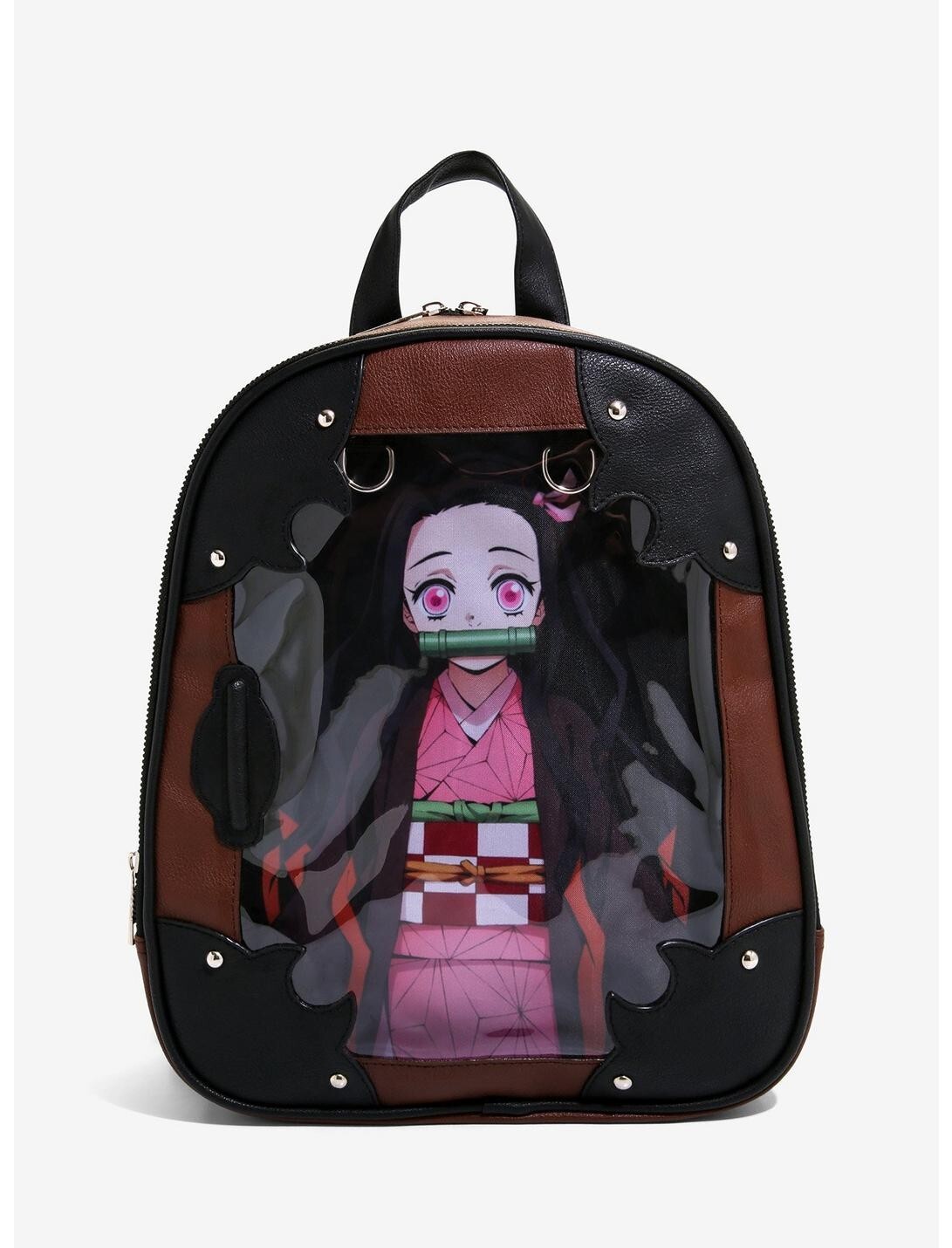 Demon Slayer Kimetsu No Yaiba Pin Collector Mini Backpack & Accessories