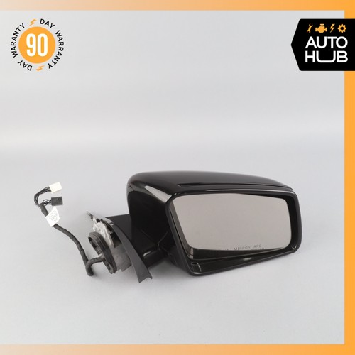 14-16 Mercedes W212 E350 E550 Sedan Right Side Rear View Door Mirror Black OEM - Picture 2 of 17