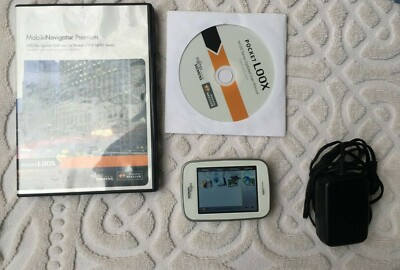 The Fujitsu Siemens Pocket LOOX N100 Navigation System Sport GPS Mint