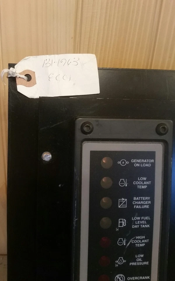 Cat 7E-78482 CATERPILLAR 130-3327 130-1633 w856 PANEL GP INST generator control - Image 4 of 4