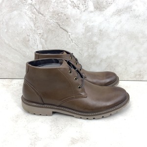 rockport men's leather sharp & ready chukkas