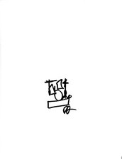 FRED ARMISEN ORIGINAL SIGNED HAND DRAWN SKETCH w/COA ACTOR SATURDAY NIGHT LIVE