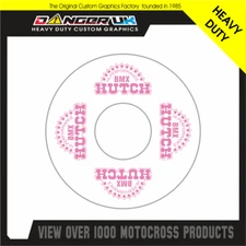 BMX THUMB SAVER DONUTS BMX HUTCH WHITE PINK