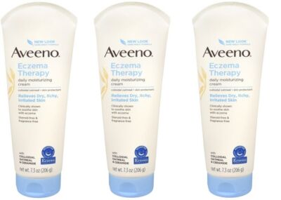 Aveeno Eczema Therapy Moisturizing Cream 7.3oz (3 Pack)