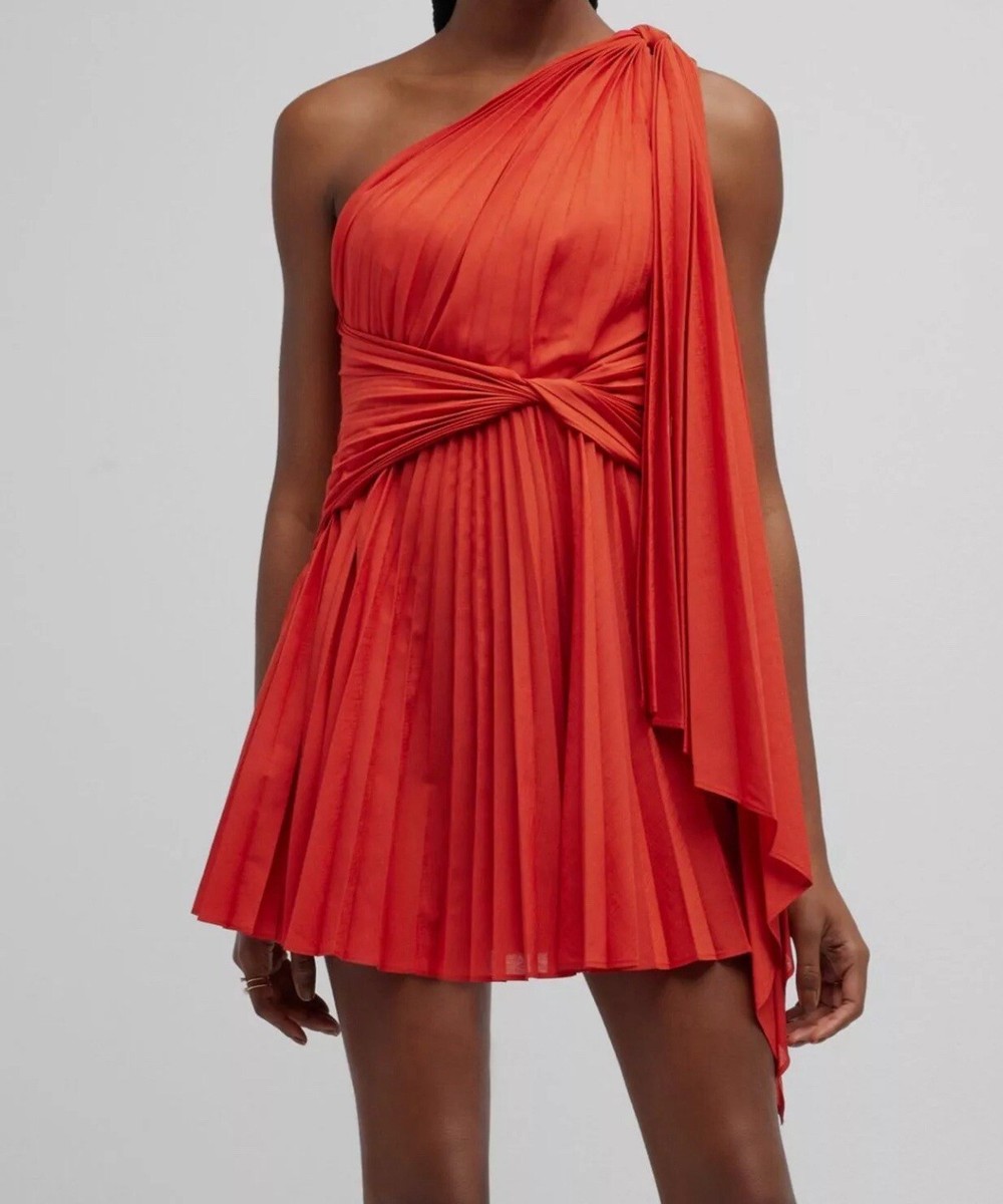 strapless open back dress Acler - Orange Women Party/Cocktail Dress main image 0