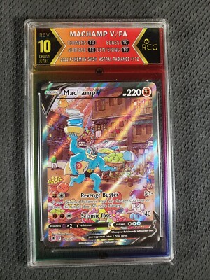 Pokémon TCG Machamp V Sword &amp; Shield - Astral Radiance 172 