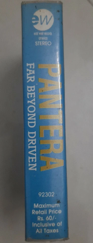 Pantera Far Beyond Driven Clamshell Cassette India Collective Collectible Indian - Image 2 of 3