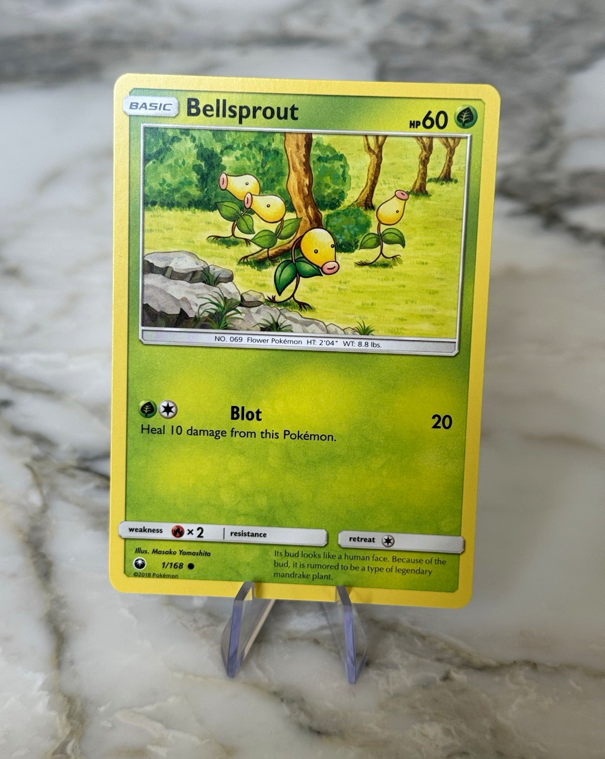 Pokemon - Bellsprout 1/168 - Celestial Storm - NM