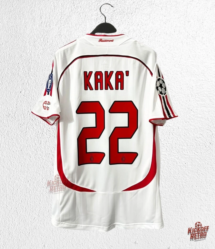 2007 Kaka Signed A.C. Milan Away Jersey - Brazil 🇧🇷 Legend