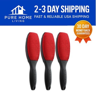 Effortless Lint and Dust Removal: 3 Magik Brushes with Comfort-Grip Handles