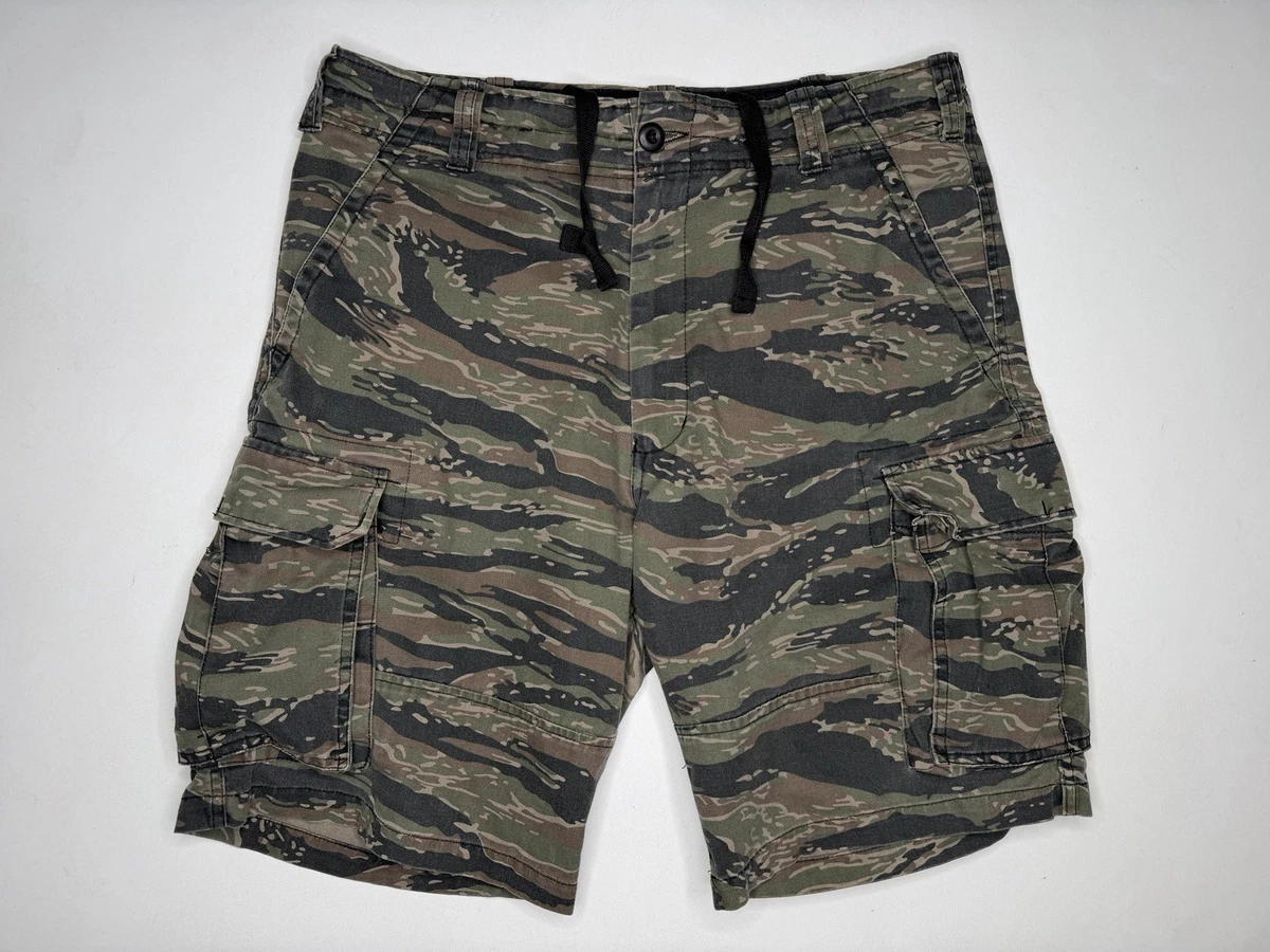 Tiger Camouflage Indiana Men's Shorts for sale | eBay