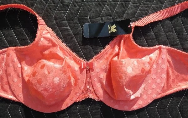 Nuevo sujetador con aros Wacoal US para mujer = 40D coral cobertura completa 855285 $65 Foto 3 de 4