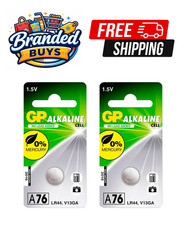 GP LR44 1.5V Batteries A76 LR 44 AG13 357 L1154 Longest Expiry Date UK