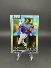 2026 Topps RARE Aqua Rainbow Foil (Hobby – 1:251 packs) #18 Ryan Ritter, Colorad
