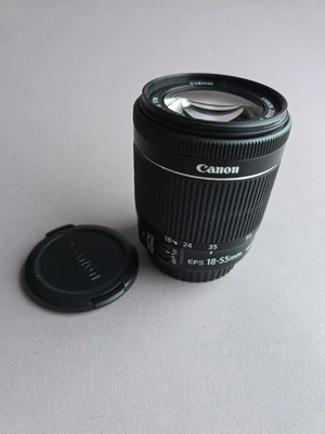 Canon Zoom EOS EF-S 18-55mm 1:3.5-5.6 IS STM Image Stabilizer Lens / Objektiv - Bild 1 von 4
