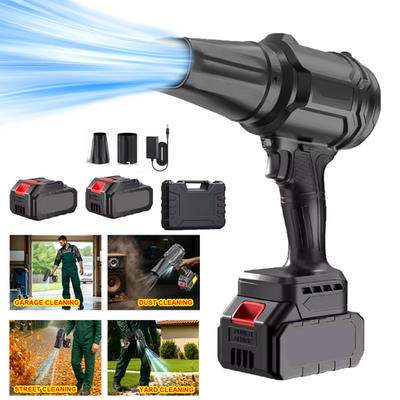 #ad Leaf Blower Cordless Handheld Electric Leaf Blowers for Patio Cleaning2 Battery $38.98