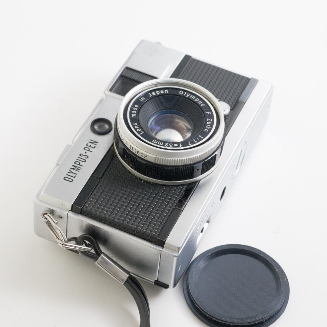 良品 Olympus PEN EED Half Frame 32mm f1.7 Exc+4 ,Deep pink] Olympus PEN EED Half Frame F.Zuiko 32mm f1