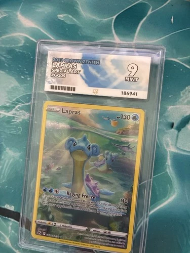 Lapras – GG05 Crown Zenith Special Art ACE 9 Pokémon Card Game