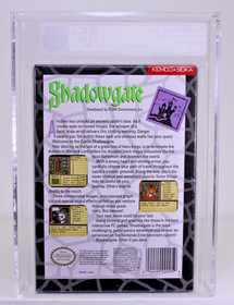 Shadowgate New Nintendo NES Factory Sealed WATA PSA VGA 85+ MINT H-Seam TOP POP