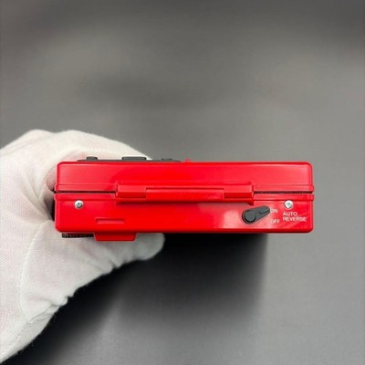 Toshiba Walky RT-KS1 Red Cassette Player Vintage Japan For Parts