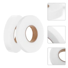 2 Rolls Hem Tape Iron-on Adhesive Hemming for Clothes Double Side Tabs