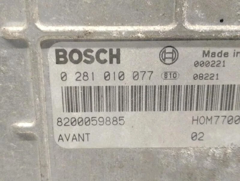 8200059885 centralina motore per RENAULT SCENIC I MONOSPACE (JA0 1 FA0 ) 5285152 - Immagine 4 di 4