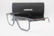 NEW ARNETTE AN 7189L 2730 CLEAR GREY RED AUTHENTIC EYEGLASSES 53-17